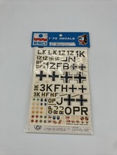 Vintage ESCI Decals 52 1/72 1/35 Germany JU.5...