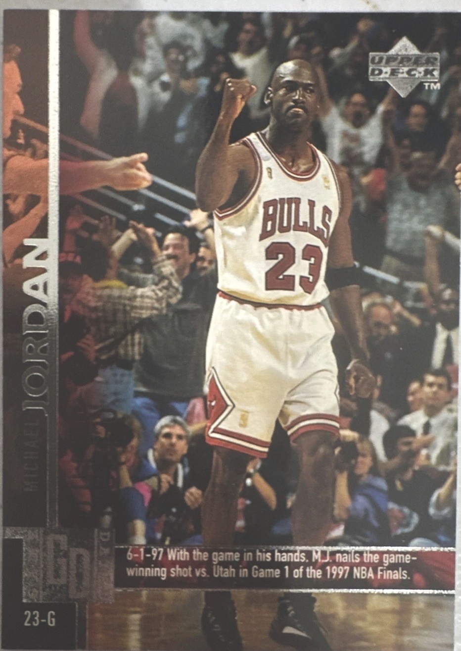 1997-98 Upper Deck - Michael Jordan #18 Base