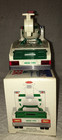 1995 Hess Gasoline Toy Truck And Helicopter In Original Box Displayed Dusty — photo 7