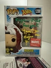 Rogue Lenore Zann signed 1288 FUNKO POP JSA CERT X-MEN