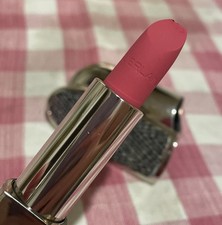 Guerlain Rouge G Velvet Lipstick 309 Blush Rose  French Chevron Textile Case