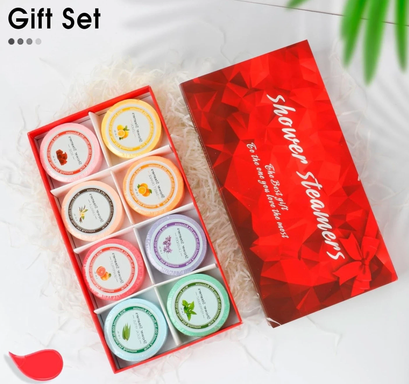 24 Pack Shower Steamers Aromatherapy w/ Essential Oils Shower Bombs (3 Boxes)