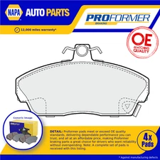 Brake Pads Set fits MG MG ZR 2.0D Front 01 to 05 Proformer GBP90313 Quality