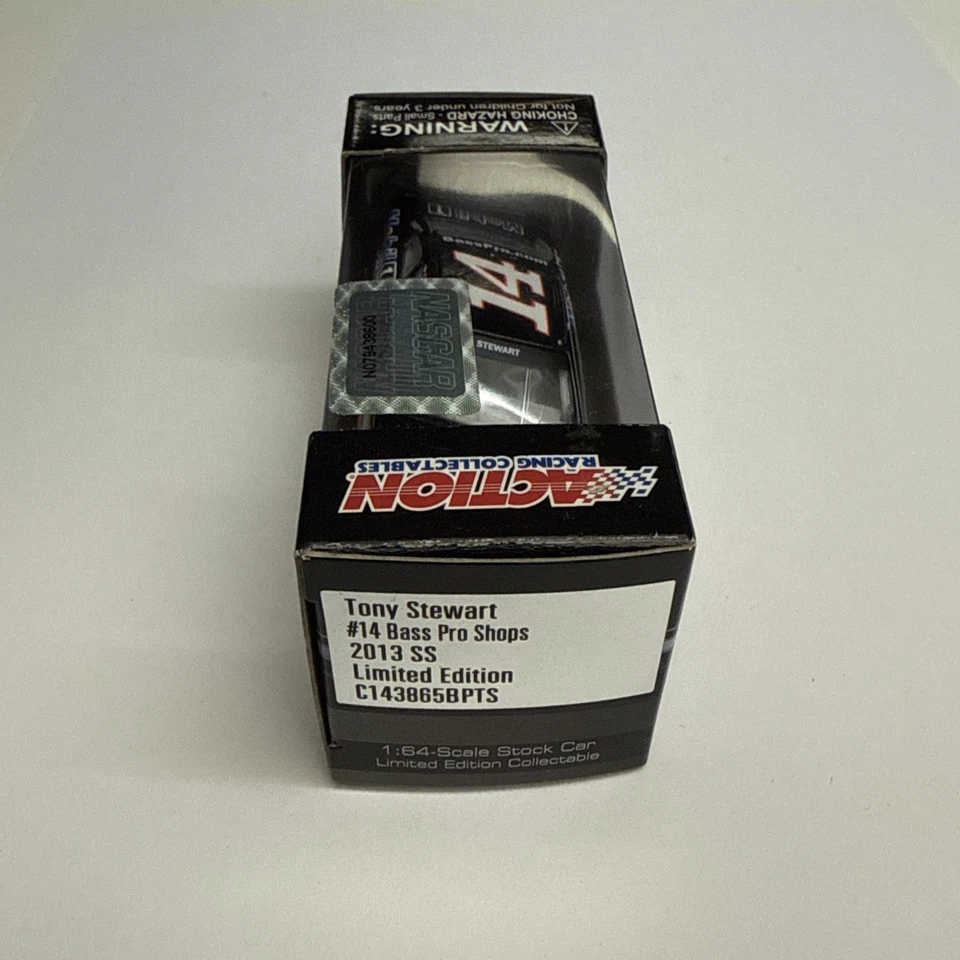 Tony Stewart #14 Bass Pro Shops 2013 Chevy SS 1:64 escala NASCAR diecast Foto 3 de 4