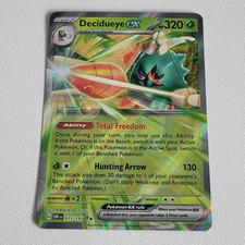Decidueye ex 15/197 Pokemon TCG Obsidian Flames NM