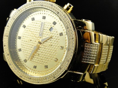 Mens Jojino Metal Band 0.25 CT Diamond Watch Mj-1103 605963306109