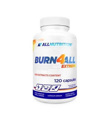 ALL NUTRITION  BURN 4 ALL Extreme Diät Support 120 Kapseln + extra BONUS