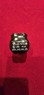 Ilsco PBTS-2-4 Multi-Tap Connector, 2 Port, 1 Side Entry, 14 to 4 AWG, AL/CU