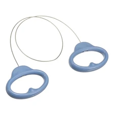 Pottery Wire Tool, 19.3" Clay Cutter with Handle, Dark Blue