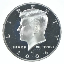 2004-S Kennedy Half Dollar Proof 90% Silver