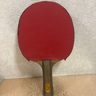 Nittaku Kasumi Basic Table Tennis Racket XIOM VEGA Rubber Used