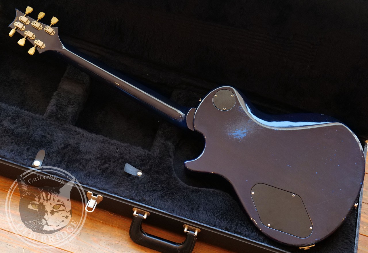 PRS 20th Anniversary Singlecut 10 Top Royal Blue Guitar Used