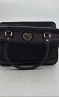 Brighton Womens Brown Black Crocodile Inner Pockets Heart Travel Makeup Bag — photo 1