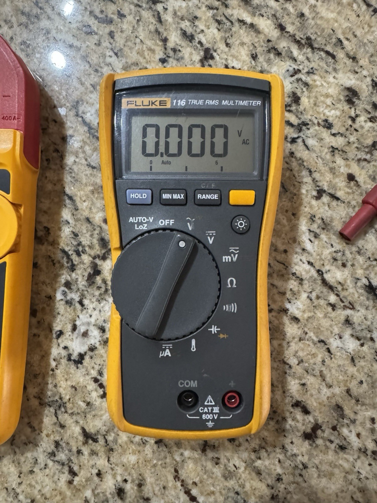 Fluke 116 True RMS Multimeter and Fluke 323 True RMS Clamp Meter with leads