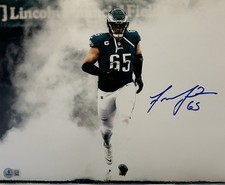 Lane Johnson Philadelphia Eagles Signed Autographed 11x14 Photo Beckett COA 🦅