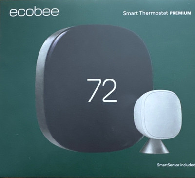 Ecobee EB-STATE 6P-01 Smart Thermostat Premium - Black