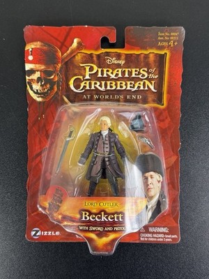 Lord Cutler Beckett Pirates of the Caribbean Zizzle Figure - NEW NIB NOS