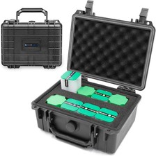 CASEMATIX American Silver Eagle Coin Tube Case Waterproof Hard Shell Storage Box