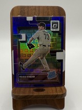 2022 Donruss Optic #71 Reiss Knehr Blue Velocity Prizm #/99
