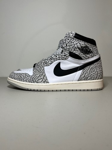 Air Jordan 1 Retro High OG White Cement Sneaker Men's Size 11 DZ5485-052 - Picture 3 of 10
