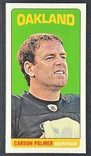 Carson Palmer 2012 Topps - 1965 Mini #11 Oakland Raiders