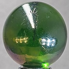 Large Iridescent Marble .98 Inches Near-Mint Condition Combined Shipping