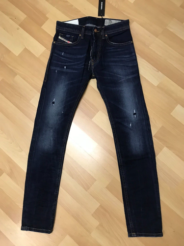 NWD MEN Diesel THOMMER PATCH STRETCH DENIM 084VH INDIGO SKINNY W26 L30 H5 - 第 1/9 張圖片