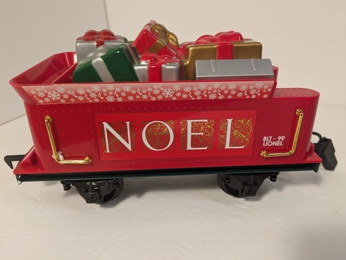 Lionel G Gauge HOLIDAY SPECIAL ENGINE & NOEL GIFT TENDER-Train coal blt 99 Ho Ho - Picture 8 of 26
