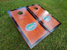 Sale Regulation Black Border Gator Cornhole set With Bags Save 20.00