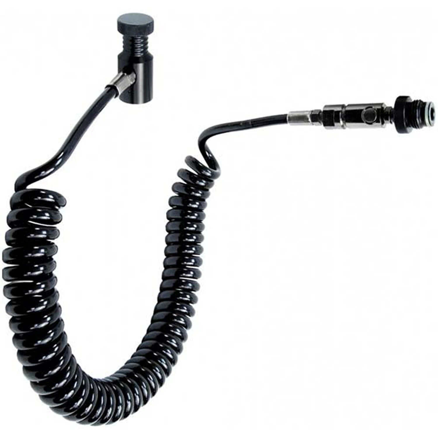 Tippmann Paintball Connex Remote Coil Line Hose w/ On off & 