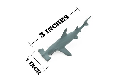 Hammerhead Shark, Curved, Very Nice Plastic Replica 3