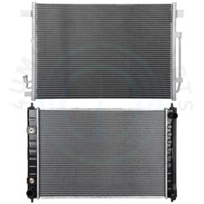 Radiator & AC Condenser Cooling Kit For 2011-2017 Nissan Quest 2009-2014 Murano