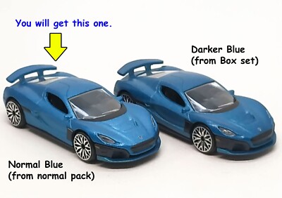 Majorette Rimac Nevera Metallic Blue 1:64 3