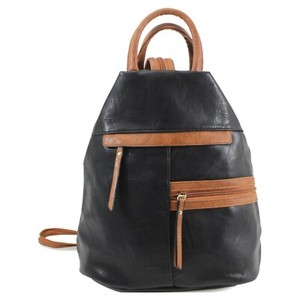 fake leather backpack
