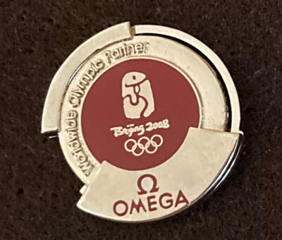 OMEGA OFFICIAL TIMEKEEPER BEIJING 2008 OLYMPIC PIN 2026 MILANO