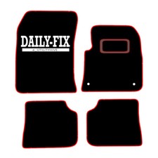 CAR FLOOR MATS FOR FIAT 600e EV 2024 & ON ALL WEATHER TAILORED BLACK CARPET MAT