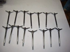 VINTAGE  CAL CUSTOM VALVE COVER WING NUTS FORD PONTIAC  5/16 X 18 RAT ROD GASSER