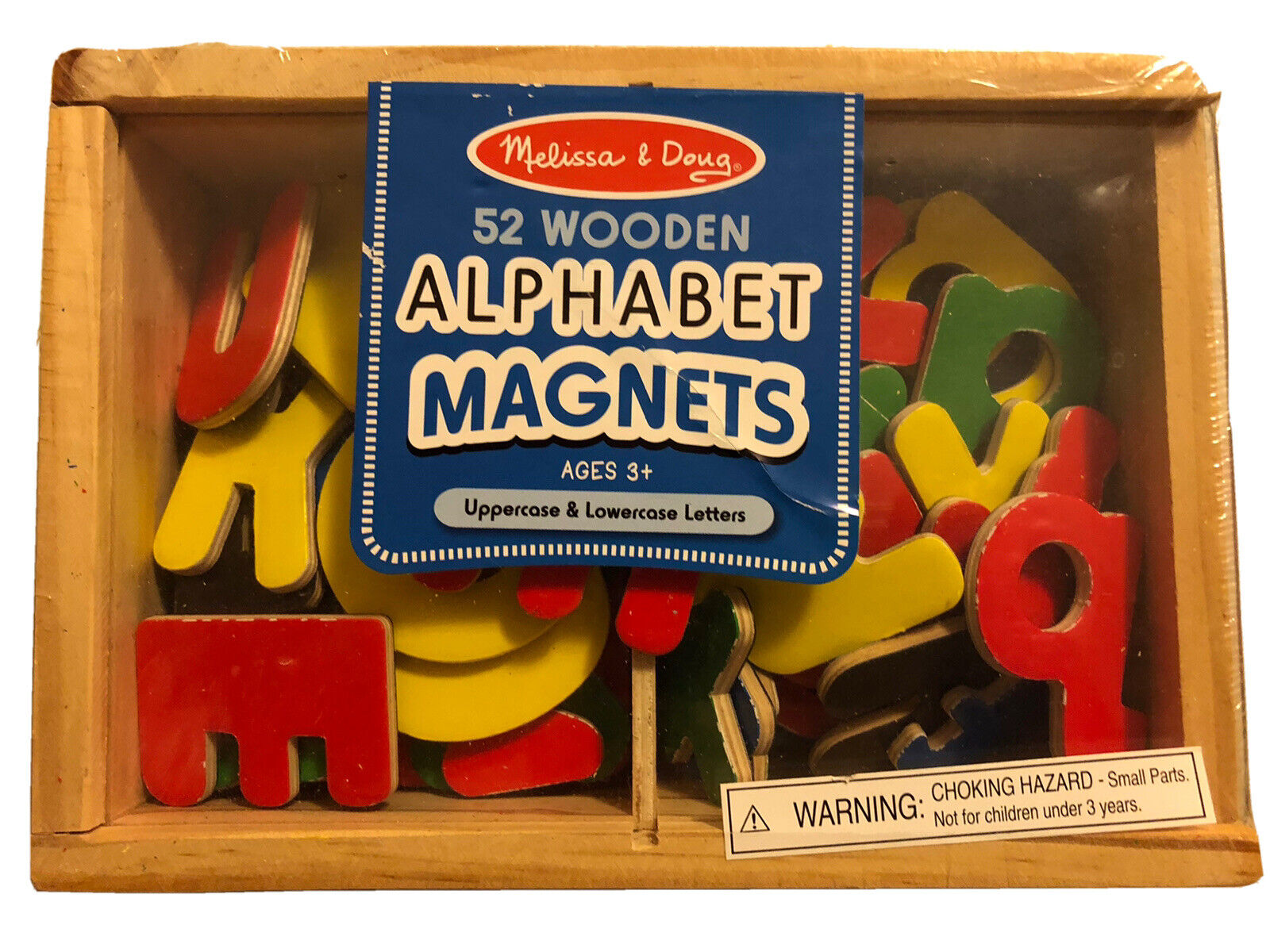 Melissa & Doug Magnetic Wooden Letter Alphabet Magnets 448 for 