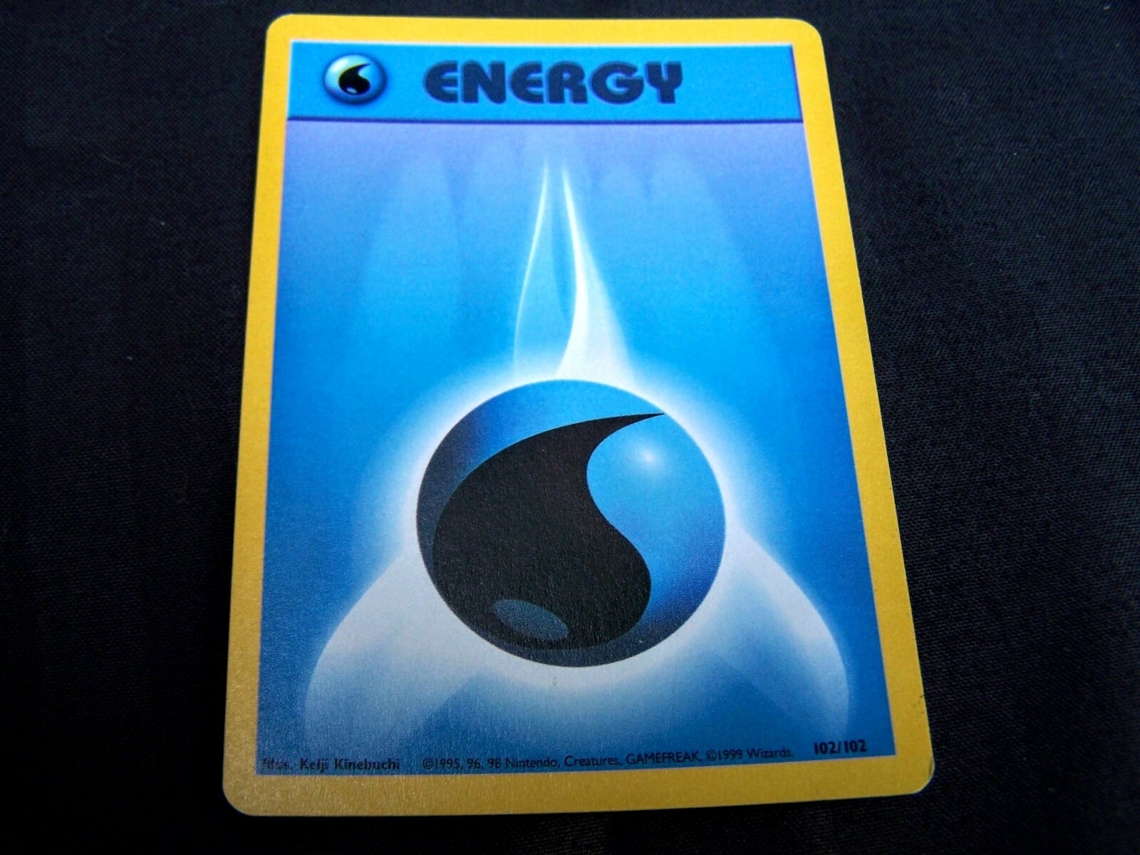 1999 Pokemon Water Energy #102 NEAR MINT