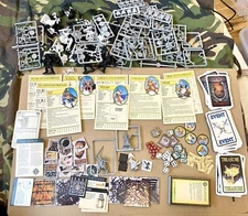 Warhammer Quest Lair of the Orc Lord Spares Characters White Dwarf Parts Tokens