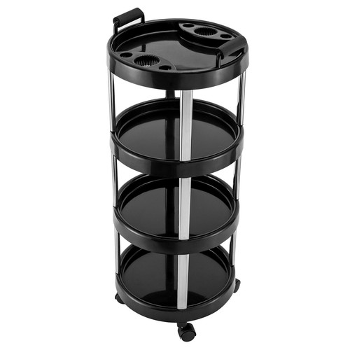 4 Tier Salon Spa Storage Trolley Beauty Fruit Cart Rack Tray Shelf Rolling Wheel - Picture 12 of 20