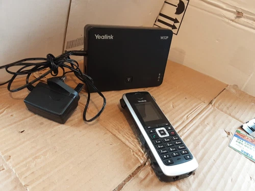 YEALINK W52P  VoIP Dect Phone  with UK power supply