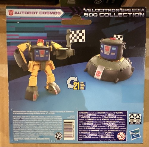 Transformers Legacy Autobot COSMOS Velocitron Speedia 500 Collection Exclusive - Picture 2 of 2