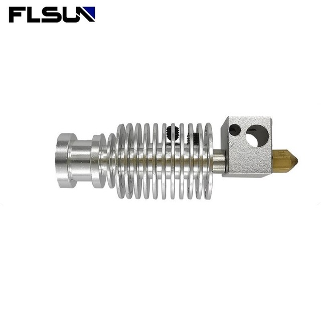 FLSUN SR Q5 QQ-S-PRO V6 Nozzle Set Hotend 1.75mm 3D Printer Accessory Head Part FLSUN SR Q5 QQ-S-PRO V6 Nozzle Set Hotend 1.75mm 3D Printer Accessory Head Part