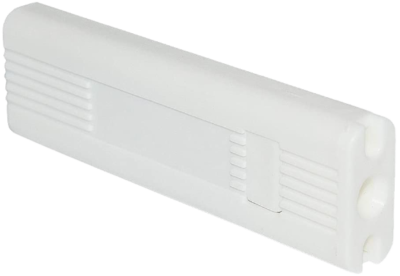 10-Pack Vertical Blind Bottom Weight Slats – Replacement Base Plates For 89mm And 127mm Venetian Blinds, White Plastic