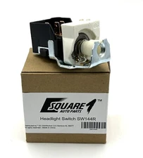 SQUARE 1 Headlight Switch Non Vacuum FOR C3 Corvette 1970- 1982