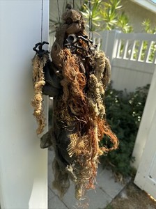 Vintage Marionette “Death” , Custom Hand Made In Prague. OOAK One Of A Kind!