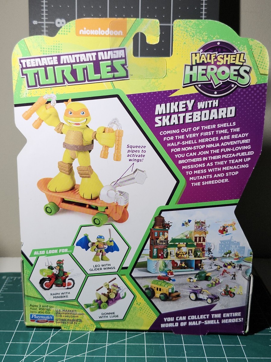 2015 TMMT Teenage Mutant Ninja Turtles Half-Shell Heroes MIKEY W