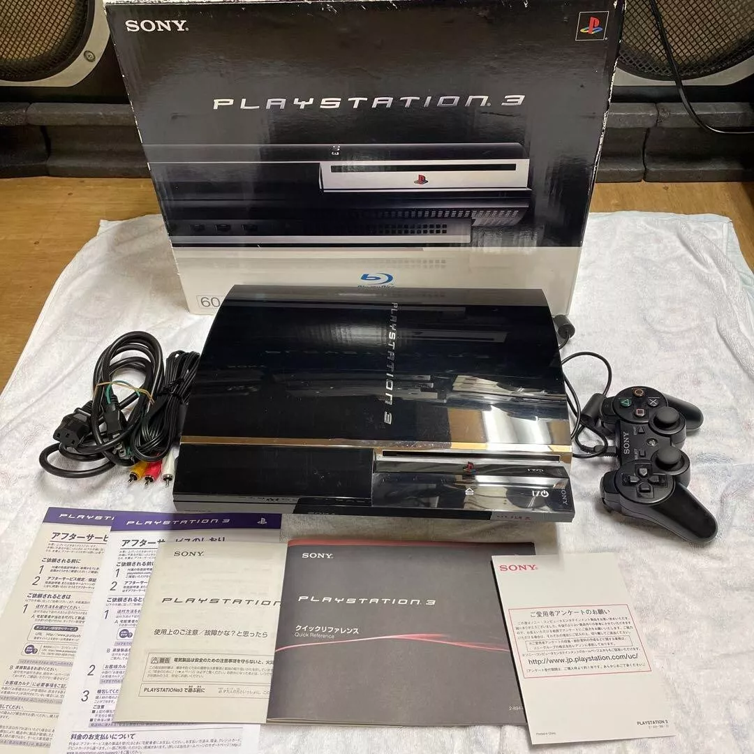 SONY PlayStation3 PS3 Console CECHA00 Early Type Boxed Very Good