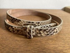 Dolce&Gabbana Women Cannot Be Purchased Before Commenting Python Belt Luxury LTD